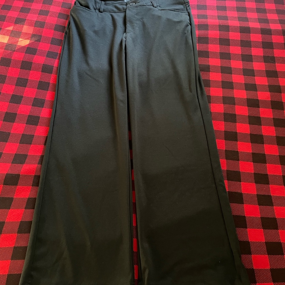 Women’s Riders by Lee size 12P straight black flared dress slacks